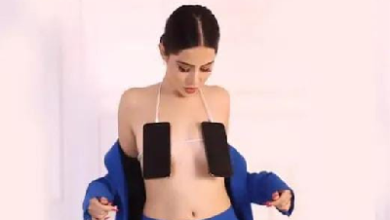 Urfi Javed New Post : Holi में ये क्या पेहेन लिया उर्फी जावेद ने