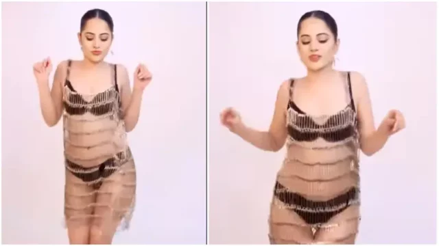 अजीबोगरीब ड्रेस पहनकर उर्फी ने करवाया फोटोशूट, फैंस के उड़े होश, आया ऐसा कमेंट्स