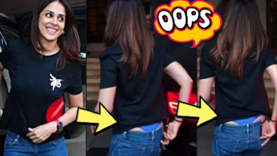 Genelia D’Souza हुई OOPS Moment का शिकार, जींस खिसकी और दिख गई ब्लू पैंटी, देखे पूरा Video…