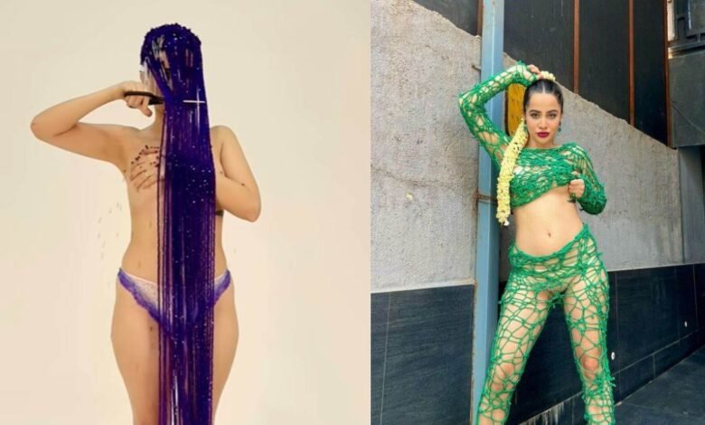 Urfi Javed: टाॅपलेस होकर कैमरे के सामने आईं उर्फी जावेद, जो पहना उस पर भी चलाई कैंची, वीडियो वायरल