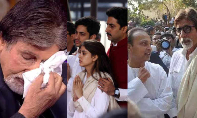 अमिताभ बच्चन बहा रहे है इस समय फुट-फुटकर आँसू, मना रहे है अपने इस करीबी के स्वर्गवास का अफ़सोस ये है पूरी खबर