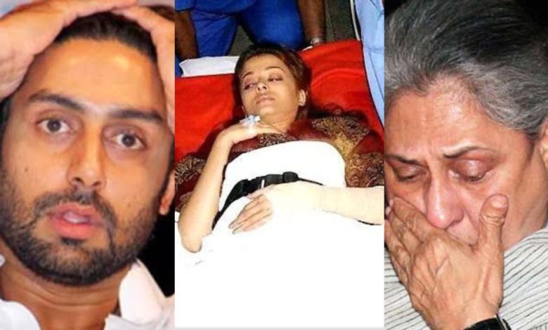 बच्चन परिवार ऊपर जब टूट पड़ा था दुखों का पहाड़, उठा लिया था ससुराल वालों के खिलाफ जाकर ऐश्वर्या राय ने गलत कदम