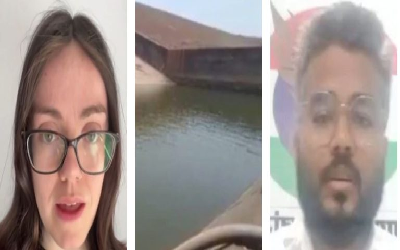 सात समुंदर पार पहुंची 21 लाख लीटर पानी बर्बादी की दास्तां, विदेशी महिला ने वीडियो बनाकर दिखाया आईना, देखें…