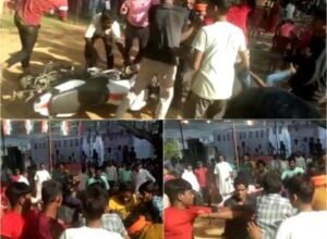 आपस में भिड़े कांग्रेसी कार्यकर्ता, जमकर चले लात-घूंसे, देखें मारपीट का वायरल वीडियो