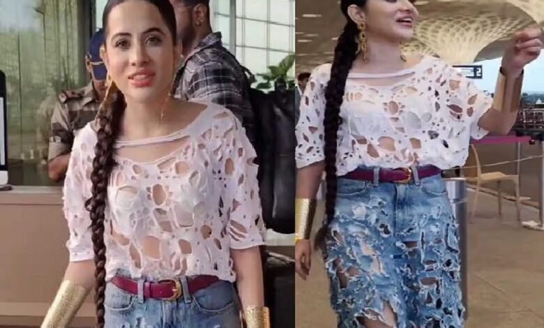 Urfi Javed तोड़ी सारी हदें, कपड़े देख फटी रह गईं लोगों की आंखें,देखे वीडियो हो जाएंगे शर्म से…